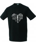 Unisex T-shirt Heart made of ribs