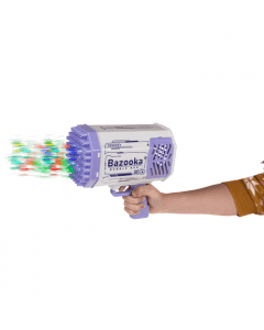 Bazooka bellenblaaspistool met LED