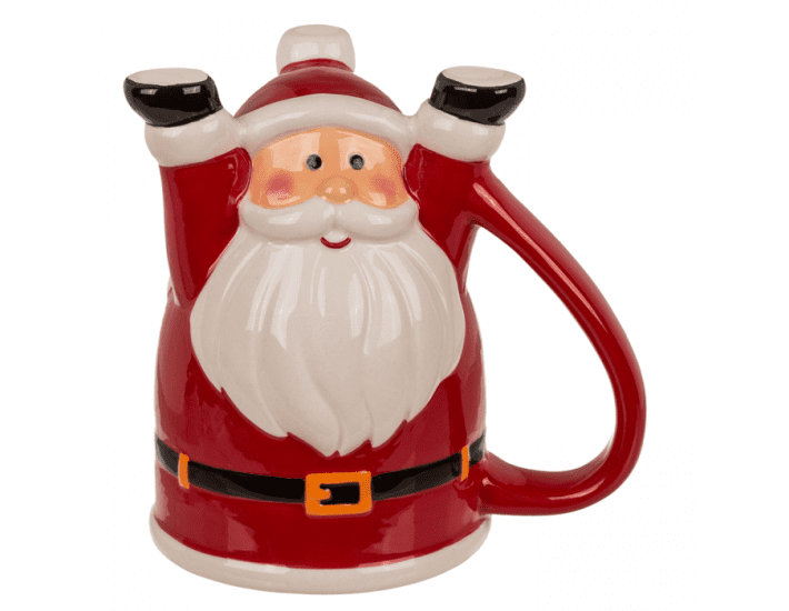 Mok kerstman upside down, 300 ml